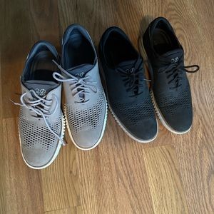 Men’s Cole Haan Zero Grand shoes. Black. Grey. 8.5m. Rarely worn.